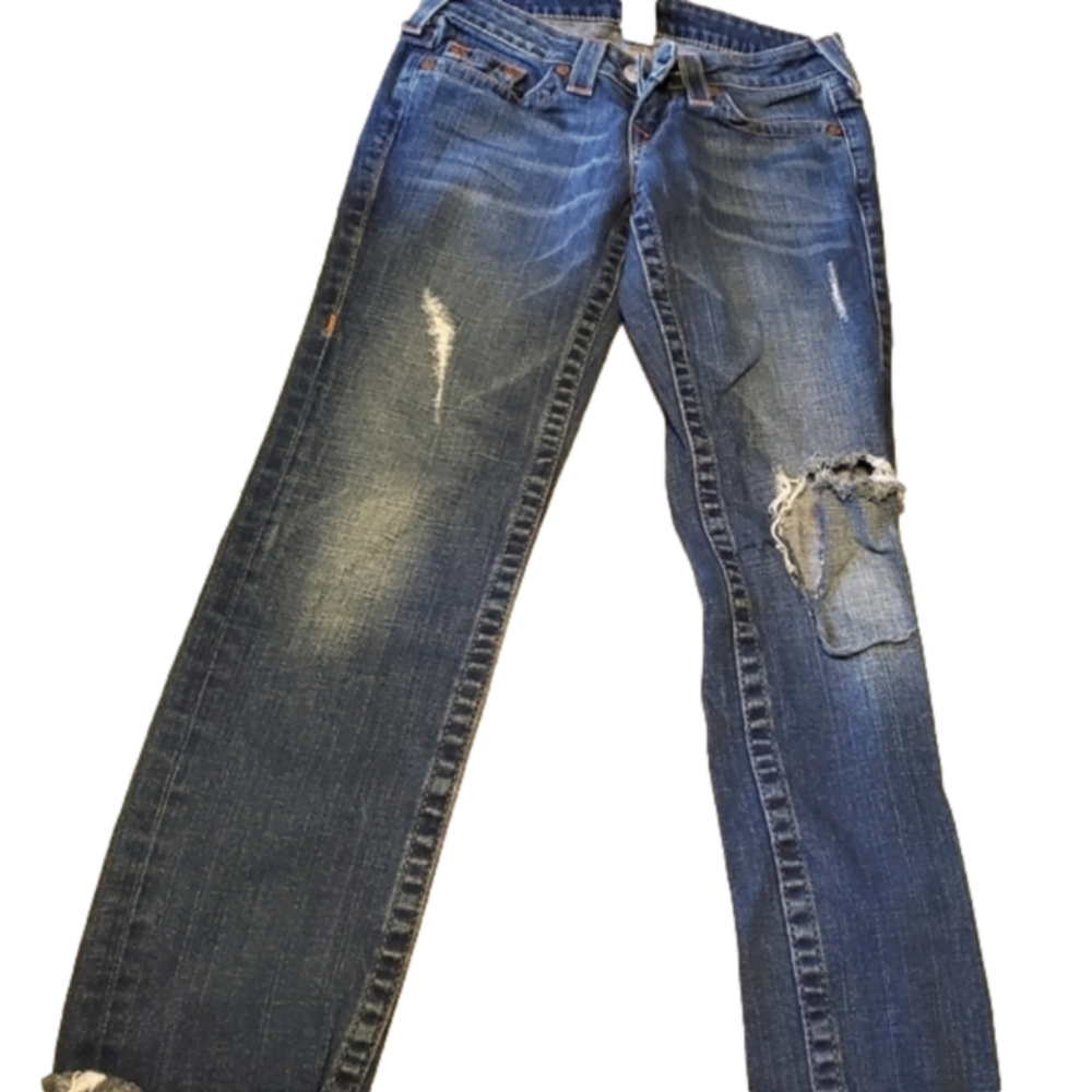 True Religion Distressed Jeans